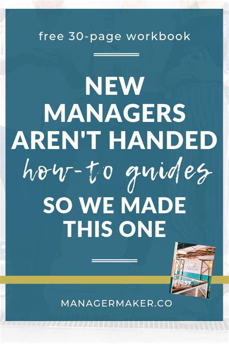 new manager guide pdf